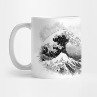 ✪ The Great Wave Off Kanagawa ✪ Retouched Abstract Fan Art Mug